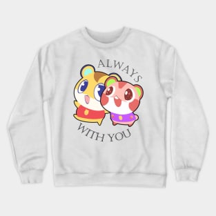 Couple hamster Crewneck Sweatshirt